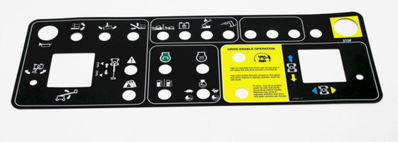 Genuine Genie TZ50 Platform Control Panel Decal - Part 82881, 82881GT